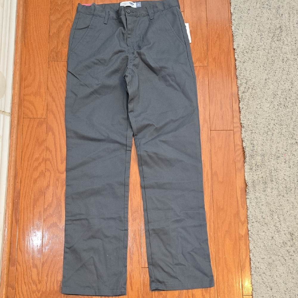 Old Navy Charcoal Straight Pants Size 14 NWT